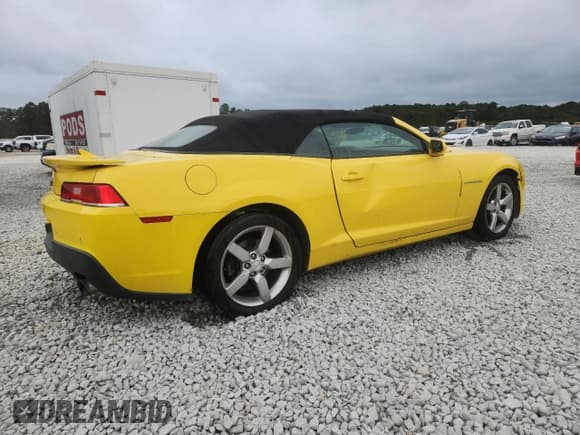 ✅ 2015 Chevrolet Camaro LT • VIN: 2G1FD3D3XF9298598 • Лот: 84360645. Опубликован ранее на Copart с пробегом 162 882 миль. Бесплатный доступ к архиву аукционных продаж из США и подробный отчёт об истории автомобиля на DreamBid. Изображение 3.