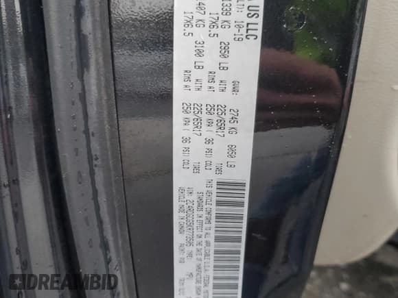 ✅ 2019 Dodge Grand Caravan SXT • VIN: 2C4RDGCG5KR773505 • Lot: 82547455. Wystawiony na Copart z przebiegiem 74 585 mil. Bezpłatny archiwum sprzedaży aukcyjnych z USA i szczegółowy raport historii pojazdu na DreamBid. Zdjęcie 13.