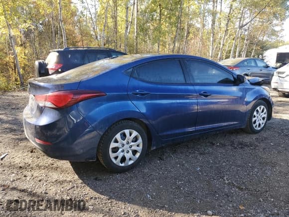✅ 2016 Hyundai Elantra SE • VIN: 5NPDH4AE7GH690807 • Lot: 87019545. Listed on Copart with 160,364 mi. Free auction sales archive from the USA and detailed vehicle history report at DreamBid. Image 3.