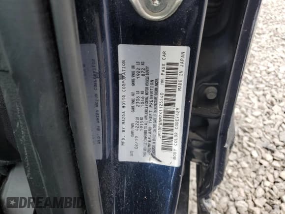 ✅ 2019 Mazda 3 Premium • VIN: JM1BPBNM7K1125540 • Лот: 58584445. Опубликован ранее на Copart с пробегом 83 843 миль. Бесплатный доступ к архиву аукционных продаж из США и подробный отчёт об истории автомобиля на DreamBid. Изображение 13.