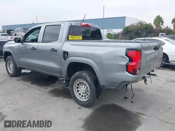 ✅ 2023 Chevrolet Colorado 2WD Work Truck • VIN: 1GCGSBEC8P1176774 • Лот: 43587268. Опубликован ранее на IAAI с пробегом 37 626 миль. Бесплатный доступ к архиву аукционных продаж из США и подробный отчёт об истории автомобиля на DreamBid. Изображение 3.