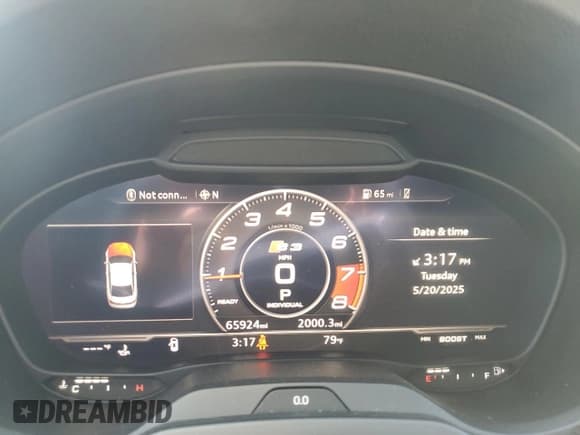 ✅ 2017 Audi S3 • VIN: WAUB1HFF6H1038917 • Lot: 56924755. Wystawiony na Copart z przebiegiem 65 924 mil. Bezpłatny archiwum sprzedaży aukcyjnych z USA i szczegółowy raport historii pojazdu na DreamBid. Zdjęcie 9.