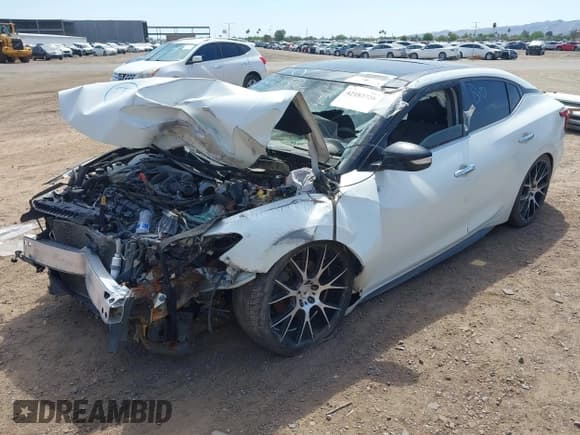 ✅ 2016 Nissan Maxima SV • VIN: 1N4AA6AP8GC379439 • Lot: 42183728. Listed on IAAI with 107,857 mi. Free auction sales archive from the USA and detailed vehicle history report at DreamBid. Image 16.