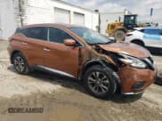 ✅ 2015 Nissan Murano Platinum • VIN: 5N1AZ2MH9FN219312 • Lot: 57233095. Listed on Copart with 135,102 mi. Free auction sales archive from the USA and detailed vehicle history report at DreamBid. Image 4.