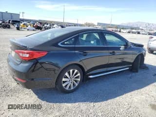 ✅ 2017 Hyundai Sonata Sport • VIN: 5NPE34AF5HH550154 • Lot: 41530123. Listed on Copart with 87,612 mi. Free auction sales archive from the USA and detailed vehicle history report at DreamBid. Image 3.