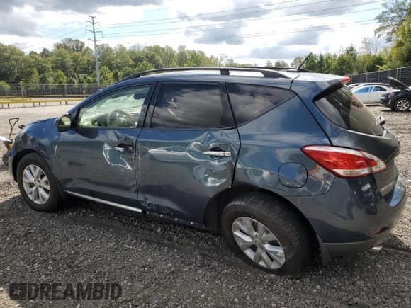 ✅ 2014 Nissan Murano LE • VIN: JN8AZ1MU7EW419498 • Lot: 85116355. Listed on Copart with 132,008 mi. Free auction sales archive from the USA and detailed vehicle history report at DreamBid. Image 2.