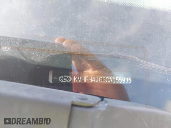 ✅ 2012 Hyundai Azera • VIN: KMHFH4JG5CA155935 • Лот: 42419794. Опубликован ранее на IAAI с пробегом 205 292 миль. Бесплатный доступ к архиву аукционных продаж из США и подробный отчёт об истории автомобиля на DreamBid. Изображение 9.