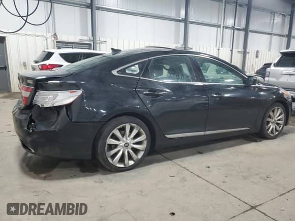 2012 Hyundai Azera с VIN KMHFH4JG7CA141924, выставлен на аукционе Copart как лот 41447785 с пробегом 111 936 миль миль и Списание • Salvage title. История ставок и продаж доступна на DreamBid. Изображение 3.