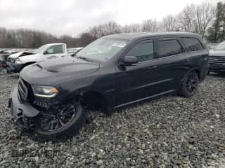2016 Dodge Durango R/T z VIN 1C4SDJCT0GC454203, wystawiony jako Copart lot #52600155 z przebiegiem 143 634 mil mil oraz Szkoda całkowita • Salvage title. Historia ofert i sprzedaży dostępna na DreamBid. Obrazek 1.