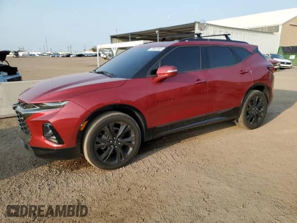 ✅ 2020 Chevrolet Blazer RS • VIN: 3GNKBKRSXLS556484 • Lot: 69567905. Listed on Copart with 80,484 mi. Free auction sales archive from the USA and detailed vehicle history report at DreamBid. Image 1.
