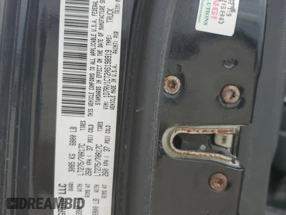 ✅ 2010 Dodge 1500 SLT • VIN: 1D7RV1CT2AS198919 • Lot: 47360855. Wystawiony na Copart z przebiegiem 151 836 mil. Bezpłatny archiwum sprzedaży aukcyjnych z USA i szczegółowy raport historii pojazdu na DreamBid. Zdjęcie 15.