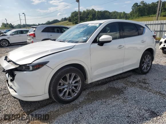 ✅ 2024 Mazda CX-5 S Premium • VIN: JM3KFBDL9R0448667 • Lot: 71251405. Listed on Copart with 20,158 mi. Free auction sales archive from the USA and detailed vehicle history report at DreamBid. Image 1.