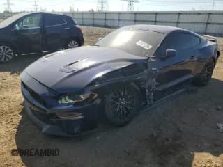 ✅ 2020 Ford Mustang GT Premium • VIN: 1FA6P8CFXL5124021 • Lot: 81837985. Listed on Copart with 60,890 mi. Free auction sales archive from the USA and detailed vehicle history report at DreamBid. Image 1.