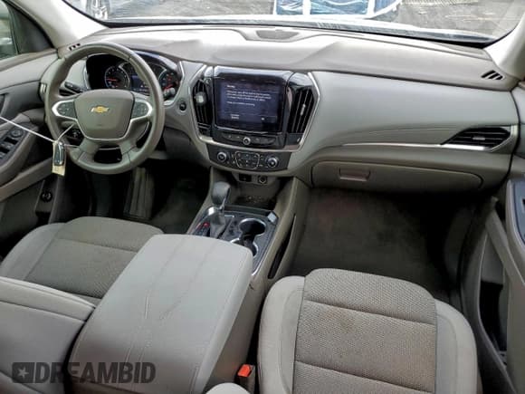 ✅ 2021 Chevrolet Traverse LT Cloth • VIN: 1GNERGKW7MJ190280 • Lot: 93726935. Wystawiony na Copart z przebiegiem 57 579 mil. Bezpłatny archiwum sprzedaży aukcyjnych z USA i szczegółowy raport historii pojazdu na DreamBid. Zdjęcie 8.