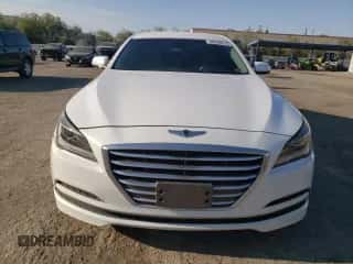 2015 Hyundai Genesis 3.8L z VIN KMHGN4JE8FU101446, wystawiony jako Copart lot #66958914 z przebiegiem 67 206 mil mil oraz Szkoda całkowita • Salvage title. Historia ofert i sprzedaży dostępna na DreamBid. Obrazek 5.