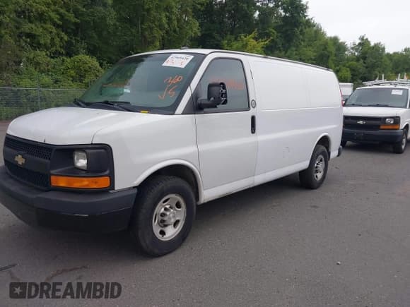 ✅ 2015 Chevrolet Express Cargo • VIN: 1GCWGFCF0F1152128 • Lot: 42969420. Listed on IAAI with 186,058 mi. Free auction sales archive from the USA and detailed vehicle history report at DreamBid. Image 2.