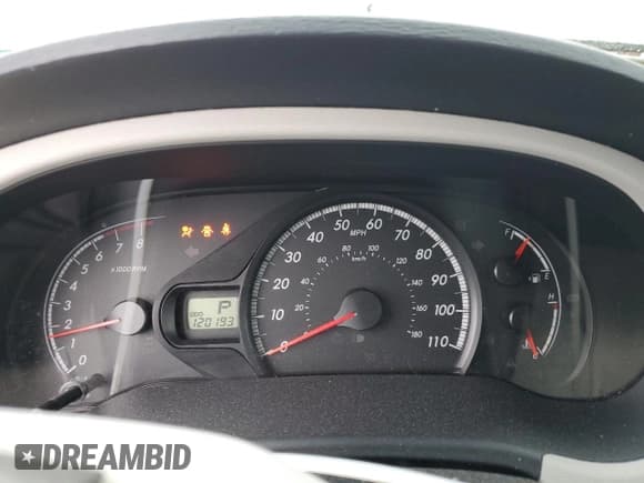 ✅ 2012 Toyota Sienna LE AAS • VIN: 5TDKK3DC7CS196481 • Lot: 56852995. Listed on Copart with 120,193 mi. Free auction sales archive from the USA and detailed vehicle history report at DreamBid. Image 9.