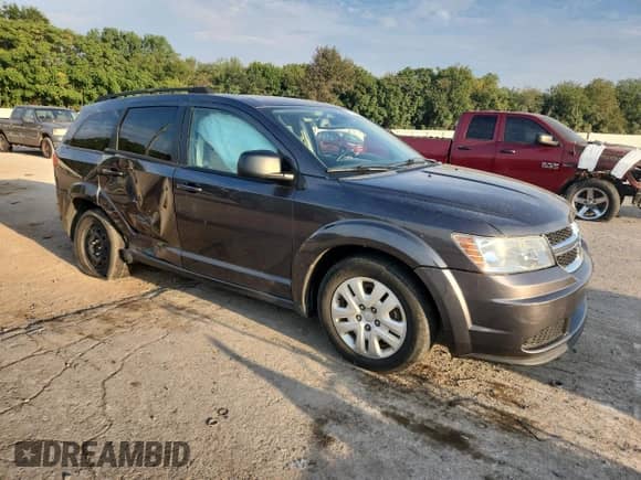 2018 Dodge Journey SE с VIN 3C4PDCAB4JT517598, выставлен на аукционе Copart как лот 80822075 с пробегом 151 943 миль миль и Списание • Salvage title. История ставок и продаж доступна на DreamBid. Изображение 4.
