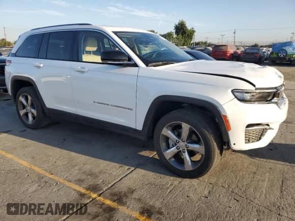 2022 Jeep Grand Cherokee Limited с VIN 1C4RJGBG7N8634129, выставлен на аукционе Copart как лот 70141575 с пробегом 36 550 миль миль и Списание • Salvage title. История ставок и продаж доступна на DreamBid. Изображение 4.