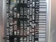 ✅ 2017 Hyundai Santa Fe 2.4L • VIN: 5XYZUDLB9HG437047 • Лот: 80647435. Опубликован ранее на Copart с пробегом 89 997 миль. Бесплатный доступ к архиву аукционных продаж из США и подробный отчёт об истории автомобиля на DreamBid. Изображение 14.