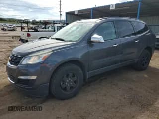 ✅ 2014 Chevrolet Traverse LS • VIN: 1GNKRFED2EJ157955 • Лот: 81005695. Опубликован ранее на Copart с пробегом 158 108 миль. Бесплатный доступ к архиву аукционных продаж из США и подробный отчёт об истории автомобиля на DreamBid. Изображение 1.