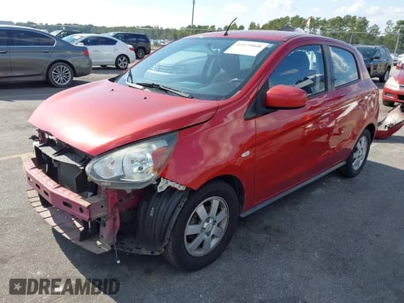 ✅ 2014 Mitsubishi Mirage ES • VIN: ML32A4HJ6EH022025 • Лот: 43179808. Опубликован ранее на IAAI с пробегом 107 283 миль. Бесплатный доступ к архиву аукционных продаж из США и подробный отчёт об истории автомобиля на DreamBid. Изображение 2.