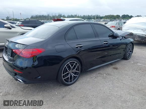✅ 2024 Mercedes-Benz C 300 • VIN: W1KAF4GBXRR231973 • Lot: 41324526. Listed on IAAI with Not provided. Free auction sales archive from the USA and detailed vehicle history report at DreamBid. Image 4.