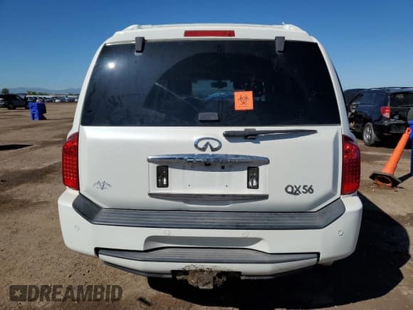 ✅ 2006 Infiniti QX56 • VIN: 5N3AA08CX6N806801 • Lot: 83786015. Listed on Copart with Not provided. Free auction sales archive from the USA and detailed vehicle history report at DreamBid. Image 6.