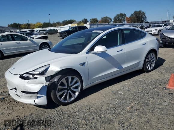 ✅ 2020 Tesla Model 3 Standard Range Plus • VIN: 5YJ3E1EAXLF806603 • Lot: 87305155. Listed on Copart with 84,335 mi. Free auction sales archive from the USA and detailed vehicle history report at DreamBid. Image 1.