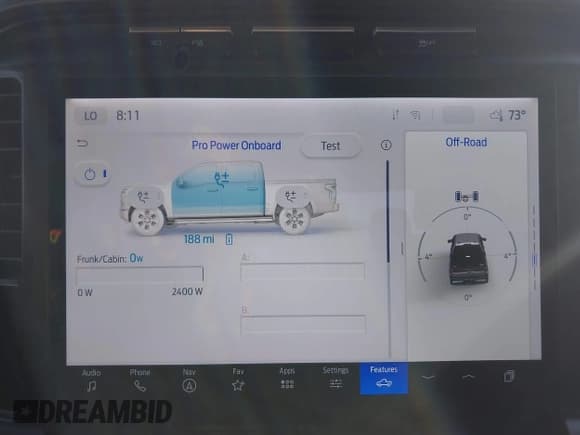 ✅ 2023 Ford F-150 Lightning Pro • VIN: 1FTVW1EL6PWG34059 • Лот: 42010900. Опубликован ранее на IAAI с пробегом 20 759 миль. Бесплатный доступ к архиву аукционных продаж из США и подробный отчёт об истории автомобиля на DreamBid. Изображение 17.