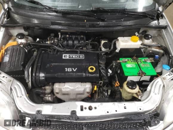 2008 Chevrolet Aveo LS z VIN KL1TD56648B050756, wystawiony jako Copart lot #85865394 z przebiegiem 108 033 mil mil oraz Szkoda całkowita • Salvage title. Historia ofert i sprzedaży dostępna na DreamBid. Obrazek 11.