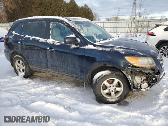 ✅ 2009 Hyundai Santa Fe GL • VIN: 5NMSG73E59H274635 • Lot: 42392425. Listed on Copart with 282,021 mi. Free auction sales archive from the USA and detailed vehicle history report at DreamBid. Image 4.