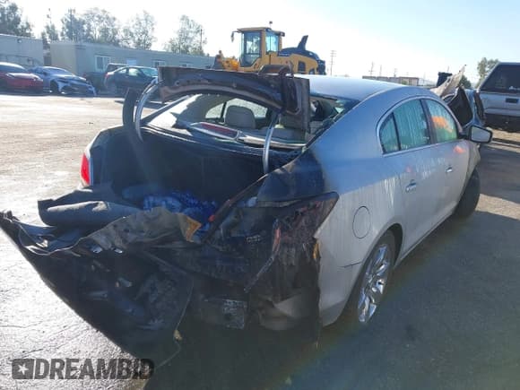 ✅ 2012 Buick LaCrosse Premium 1 • VIN: 1G4GD5E32CF146903 • Lot: 43454188. Listed on IAAI with Not provided. Free auction sales archive from the USA and detailed vehicle history report at DreamBid. Image 4.