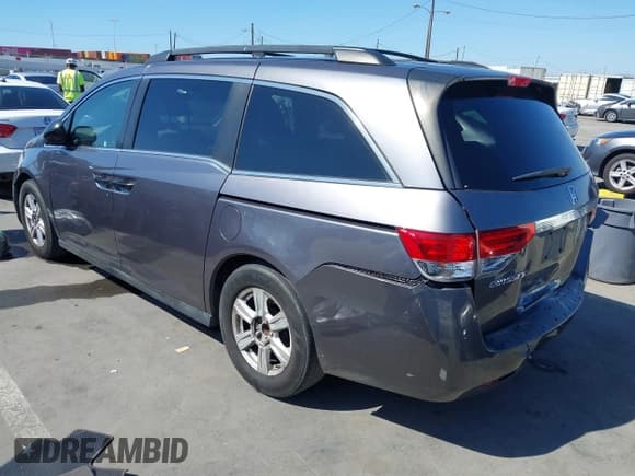 ✅ 2015 Honda Odyssey LX • VIN: 5FNRL5H28FB078408 • Lot: 43405203. Listed on IAAI with 170,009 mi. Free auction sales archive from the USA and detailed vehicle history report at DreamBid. Image 3.