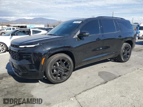 ✅ 2025 Chevrolet Traverse FWD RS • VIN: 1GNERLRS3SJ117982 • Lot: 85943305. Wystawiony na Copart z przebiegiem 11 335 mil. Bezpłatny archiwum sprzedaży aukcyjnych z USA i szczegółowy raport historii pojazdu na DreamBid. Zdjęcie 1.