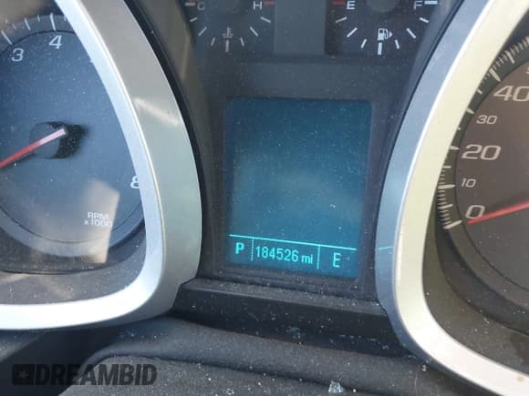 ✅ 2012 Chevrolet Equinox 1LT • VIN: 2GNALDEK5C1186454 • Lot: 43604891. Listed on IAAI with 184,526 mi. Free auction sales archive from the USA and detailed vehicle history report at DreamBid. Image 7.