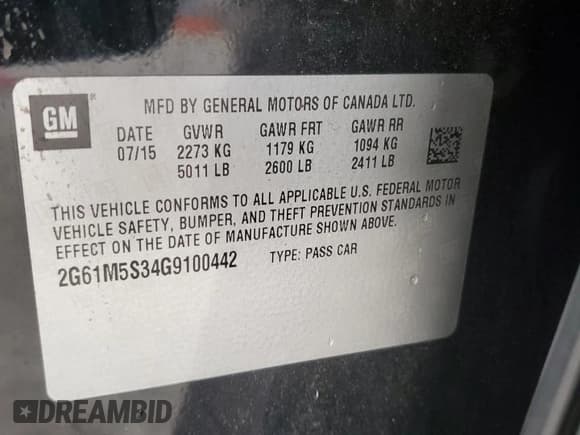 ✅ 2016 Cadillac XTS Luxury Collection • VIN: 2G61M5S34G9100442 • Лот: 81972095. Опубликован ранее на Copart с пробегом 66 366 миль. Бесплатный доступ к архиву аукционных продаж из США и подробный отчёт об истории автомобиля на DreamBid. Изображение 13.