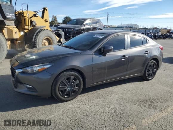 ✅ 2017 Mazda 3 Sport • VIN: 3MZBN1U75HM115772 • Lot: 91232935. Listed on Copart with 94,832 mi. Free auction sales archive from the USA and detailed vehicle history report at DreamBid. Image 1.