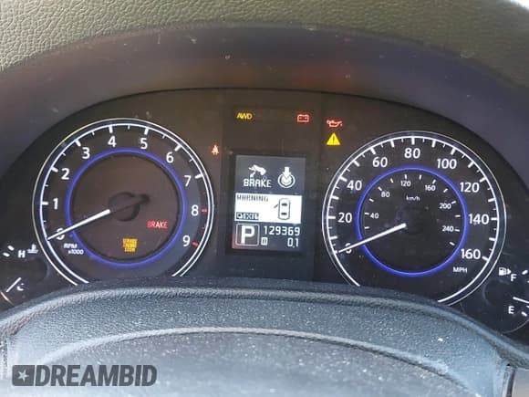 ✅ 2013 Infiniti G37 x • VIN: JN1CV6AR7DM760264 • Lot: 43386946. Listed on IAAI with 129,369 mi. Free auction sales archive from the USA and detailed vehicle history report at DreamBid. Image 7.