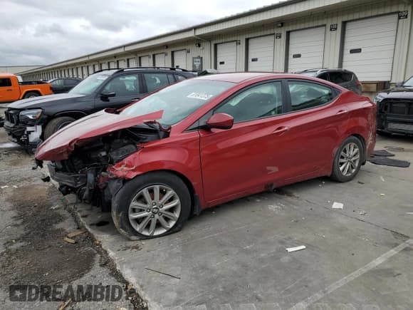 ✅ 2016 Hyundai Elantra SE • VIN: 5NPDH4AE0GH673444 • Lot: 81841375. Listed on Copart with 102,225 mi. Free auction sales archive from the USA and detailed vehicle history report at DreamBid. Image 1.