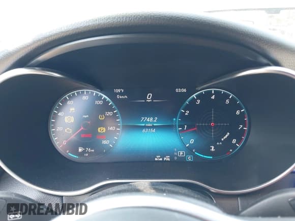 ✅ 2020 Mercedes-Benz GLC 300 • VIN: W1N0J8EB1LF866323 • Lot: 40169760. Listed on IAAI with 63,154 mi. Free auction sales archive from the USA and detailed vehicle history report at DreamBid. Image 7.