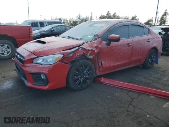 ✅ 2018 Subaru WRX • VIN: JF1VA1A6XJ9837367 • Lot: 41432935. Listed on Copart with 93,344 mi. Free auction sales archive from the USA and detailed vehicle history report at DreamBid. Image 1.