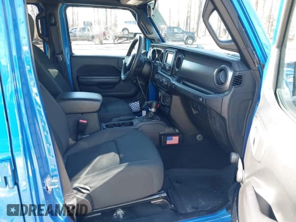 ✅ 2021 Jeep Wrangler Unlimited Sport S • VIN: 1C4HJXDG1MW722743 • Лот: 41237900. Опубликован ранее на IAAI с пробегом 35 662 миль. Бесплатный доступ к архиву аукционных продаж из США и подробный отчёт об истории автомобиля на DreamBid. Изображение 5.