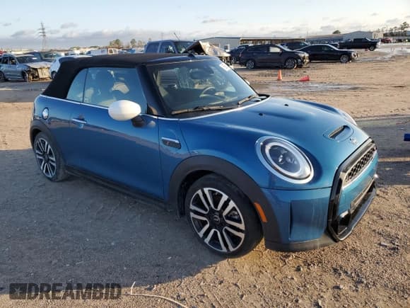 ✅ 2023 MINI Convertible Cooper S • VIN: WMW43DL00P3P78560 • Lot: 85902444. Wystawiony na Copart z przebiegiem Nie podano. Bezpłatny archiwum sprzedaży aukcyjnych z USA i szczegółowy raport historii pojazdu na DreamBid. Zdjęcie 4.