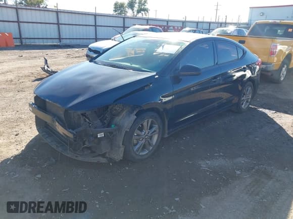 ✅ 2018 Hyundai Elantra SEL • VIN: 5NPD84LF5JH290967 • Lot: 43501788. Listed on IAAI with 76,129 mi. Free auction sales archive from the USA and detailed vehicle history report at DreamBid. Image 2.