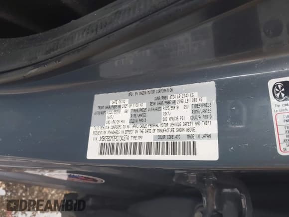 ✅ 2023 Mazda CX-5 S Carbon Edition • VIN: JM3KFBCM7P0104374 • Лот: 42329421. Опубликован ранее на IAAI с пробегом 27 575 миль. Бесплатный доступ к архиву аукционных продаж из США и подробный отчёт об истории автомобиля на DreamBid. Изображение 9.