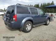 ✅ 2007 Nissan Pathfinder S • VIN: 5N1AR18W67C648925 • Lot: 84715565. Wystawiony na Copart z przebiegiem 216 331 mil. Bezpłatny archiwum sprzedaży aukcyjnych z USA i szczegółowy raport historii pojazdu na DreamBid. Zdjęcie 3.