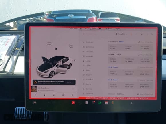 ✅ 2021 Tesla Model 3 Long Range • VIN: 5YJ3E1EB6MF053498 • Lot: 42249301. Wystawiony na IAAI z przebiegiem 36 275 mil. Bezpłatny archiwum sprzedaży aukcyjnych z USA i szczegółowy raport historii pojazdu na DreamBid. Zdjęcie 17.