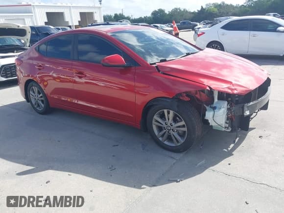 ✅ 2018 Hyundai Elantra Limited • VIN: 5NPD84LF6JH309042 • Lot: 41951054. Listed on IAAI with 142,344 mi. Free auction sales archive from the USA and detailed vehicle history report at DreamBid. Image 1.