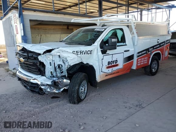 ✅ 2024 Chevrolet Silverado 1500 • VIN: 1GB0WLE79RF357732 • Лот: 89190405. Опубликован ранее на Copart с пробегом 1 511 миль. Бесплатный доступ к архиву аукционных продаж из США и подробный отчёт об истории автомобиля на DreamBid. Изображение 1.